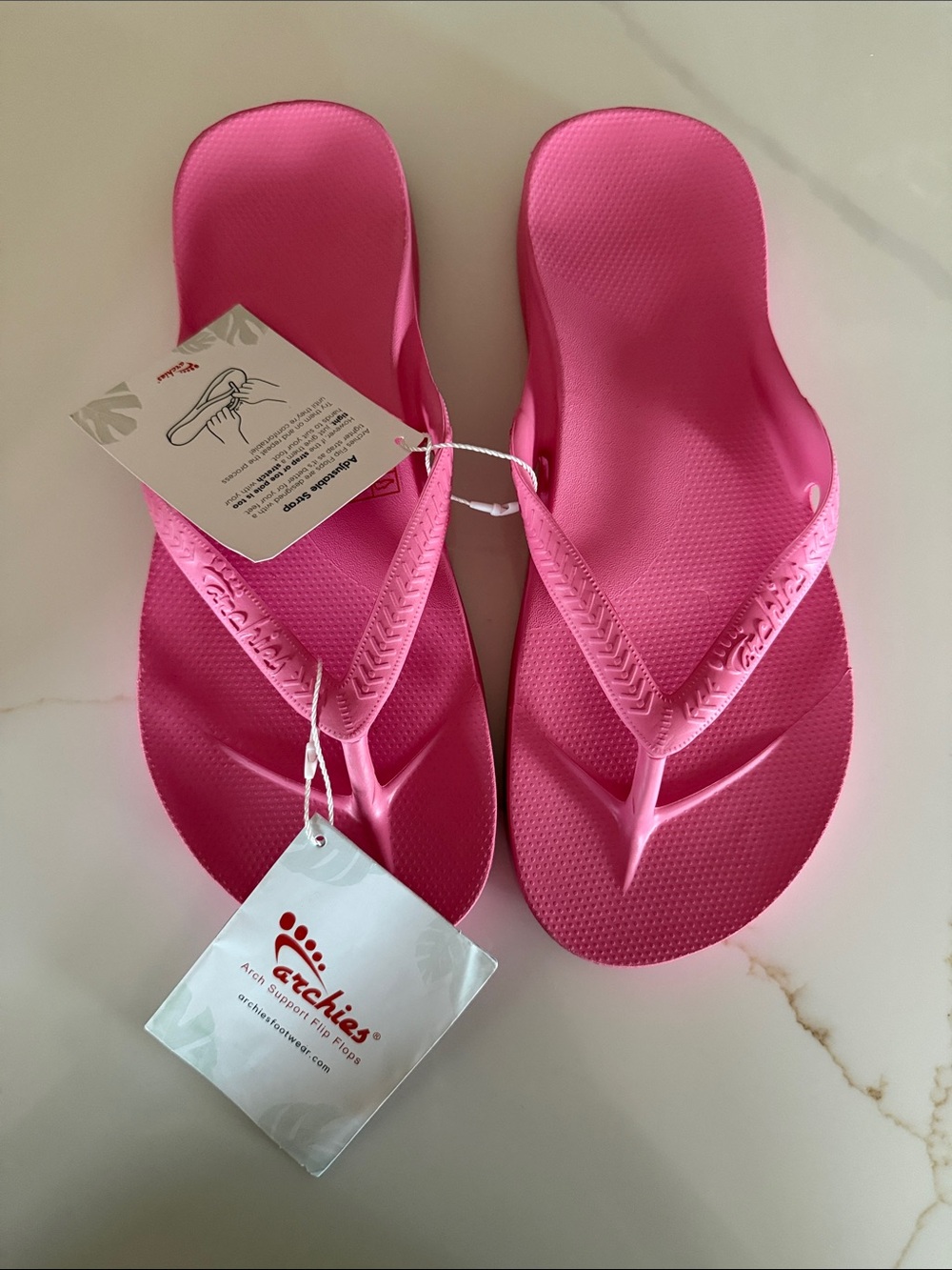 Archie’s Fitflop Women's Bright Pink Foam Flip Flop Sandals
